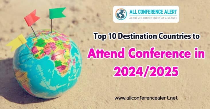 Top destination countries to attend conferences